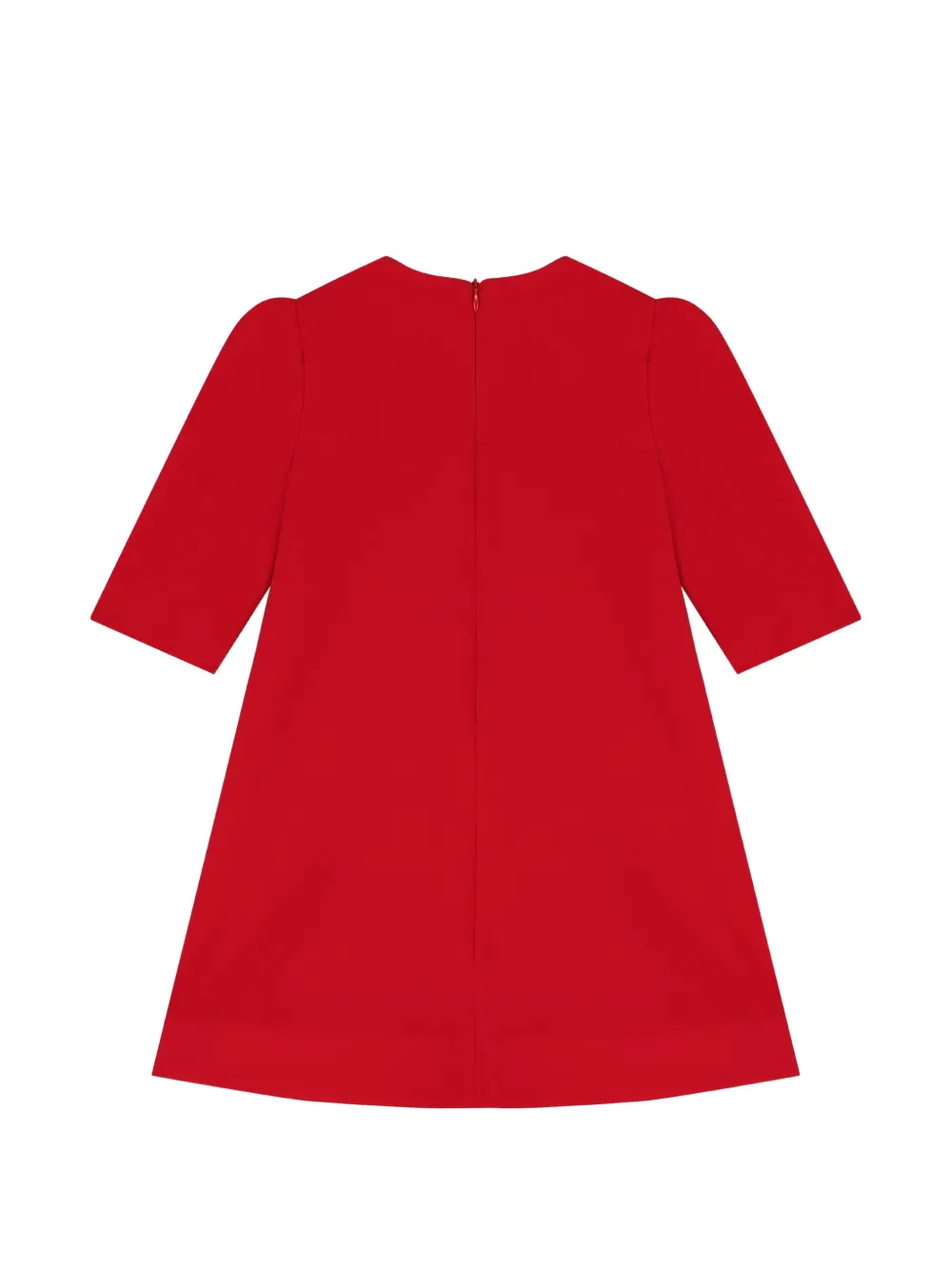 ELIE SAAB JUNIOR crystal-embellished A-line dress Rood