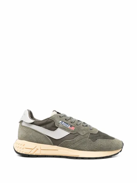 Autry Reelwind panelled suede sneakers