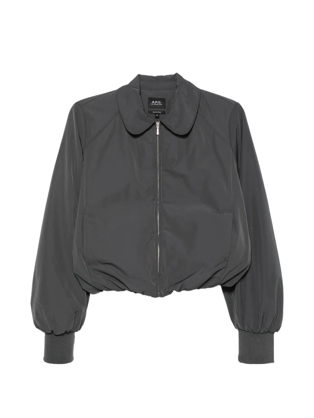 A.P.C. Salome zip-up jacket - Grigio