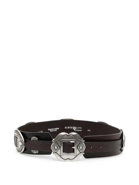 ALBERTO LUTI embellished belt