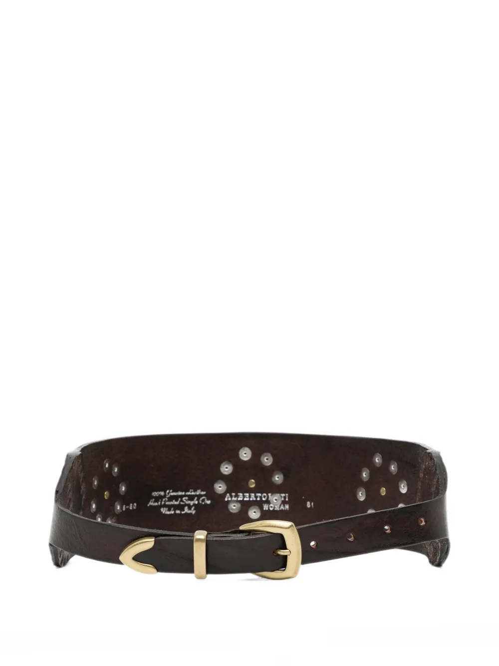 ALBERTO LUTI embellished belt