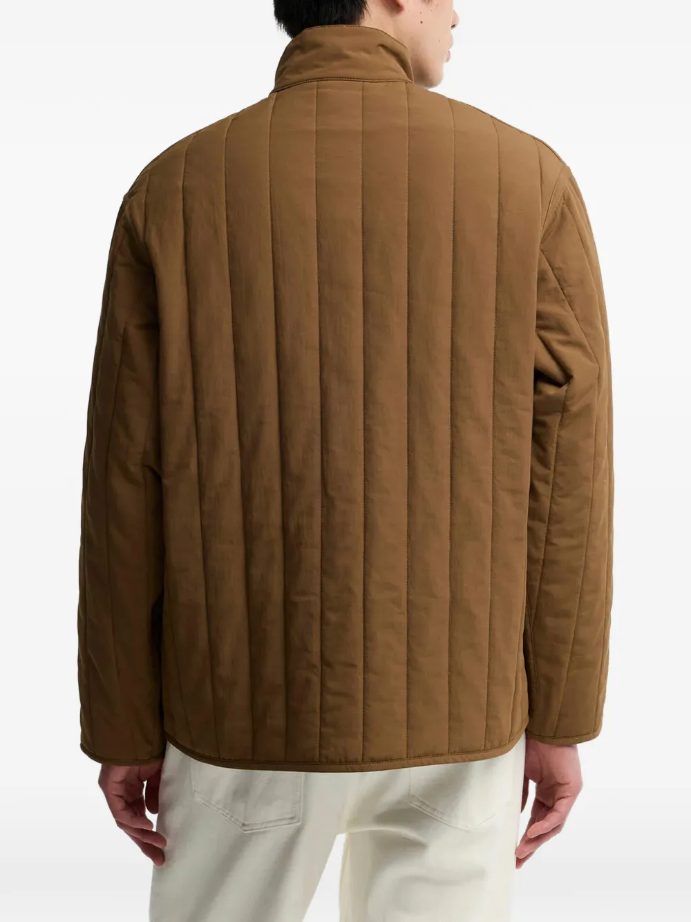 Barbour Gewatteerd jack Bruin
