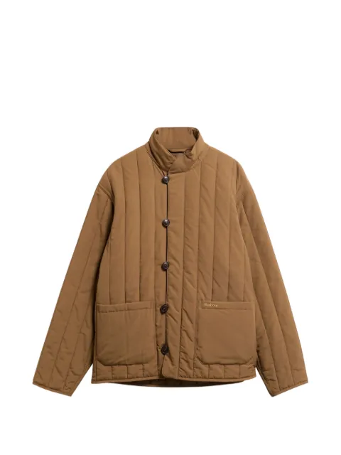 Barbour quilted high-neck jacket