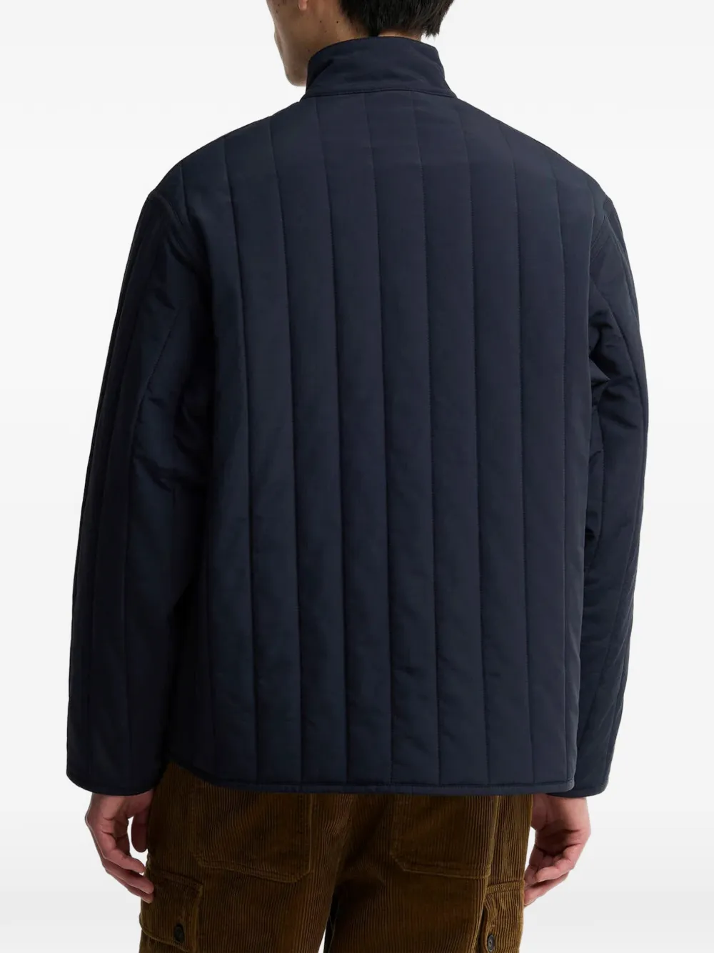 Barbour Gewatteerd jack Blauw