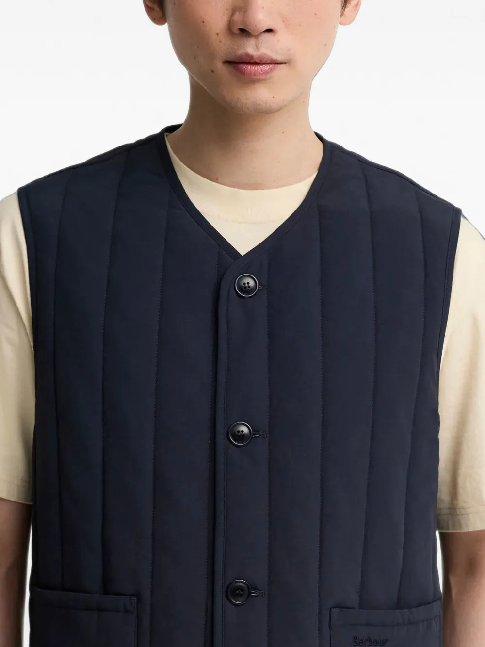 Barbour Gewatteerde bodywarmer Blauw