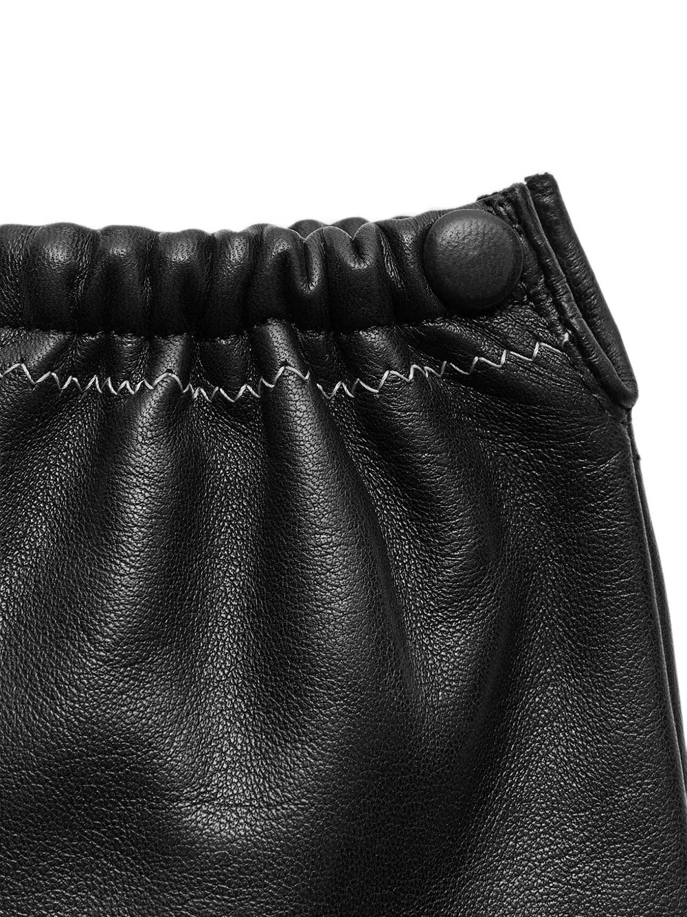 OUR LEGACY Rider leather gloves Zwart