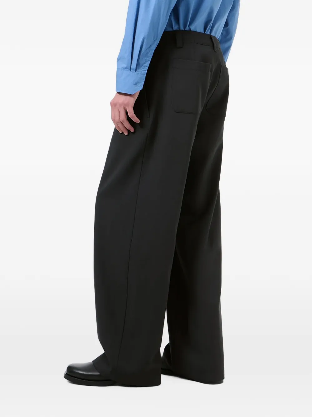 OUR LEGACY Wollen chino Zwart