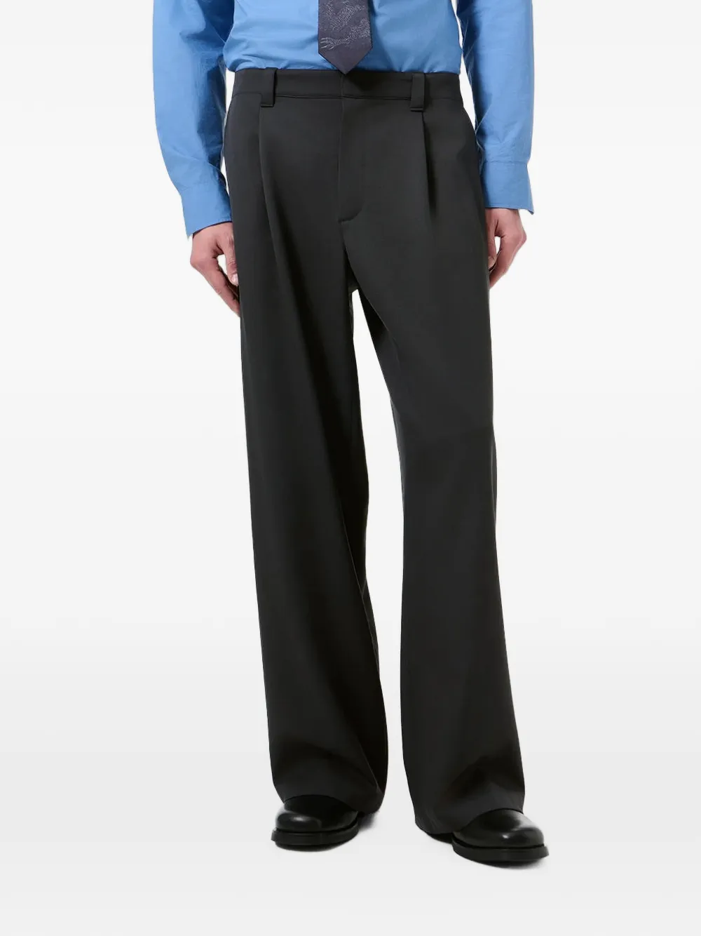 OUR LEGACY Wollen chino Zwart