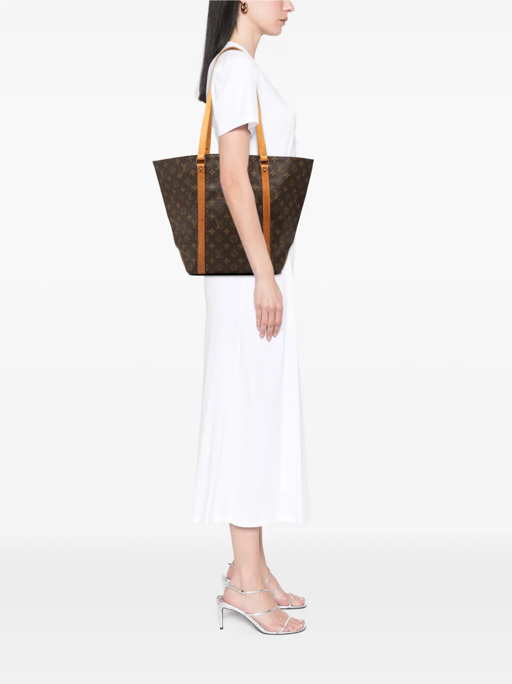 Louis Vuitton Pre-Owned 1998 Monogram Sac Shopping shopper Bruin
