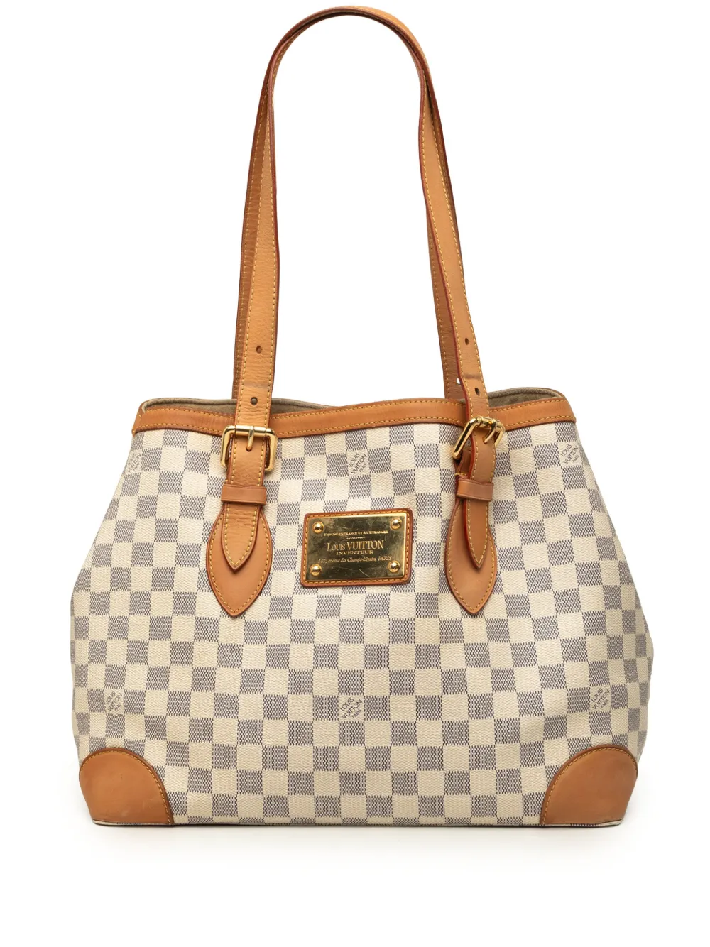 Louis Vuitton Pre-Owned 1990-2010 Damier Azur Hampstead MM tote bag - Bianco