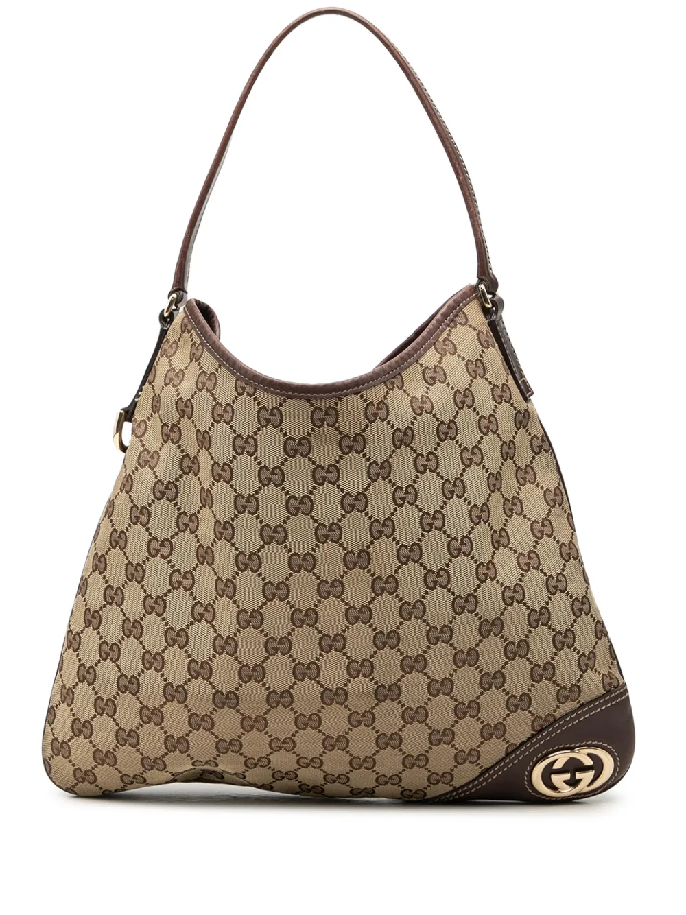 Gucci Pre-Owned 2000-2015 GG Canvas New Britt hobo bag - Toni neutri