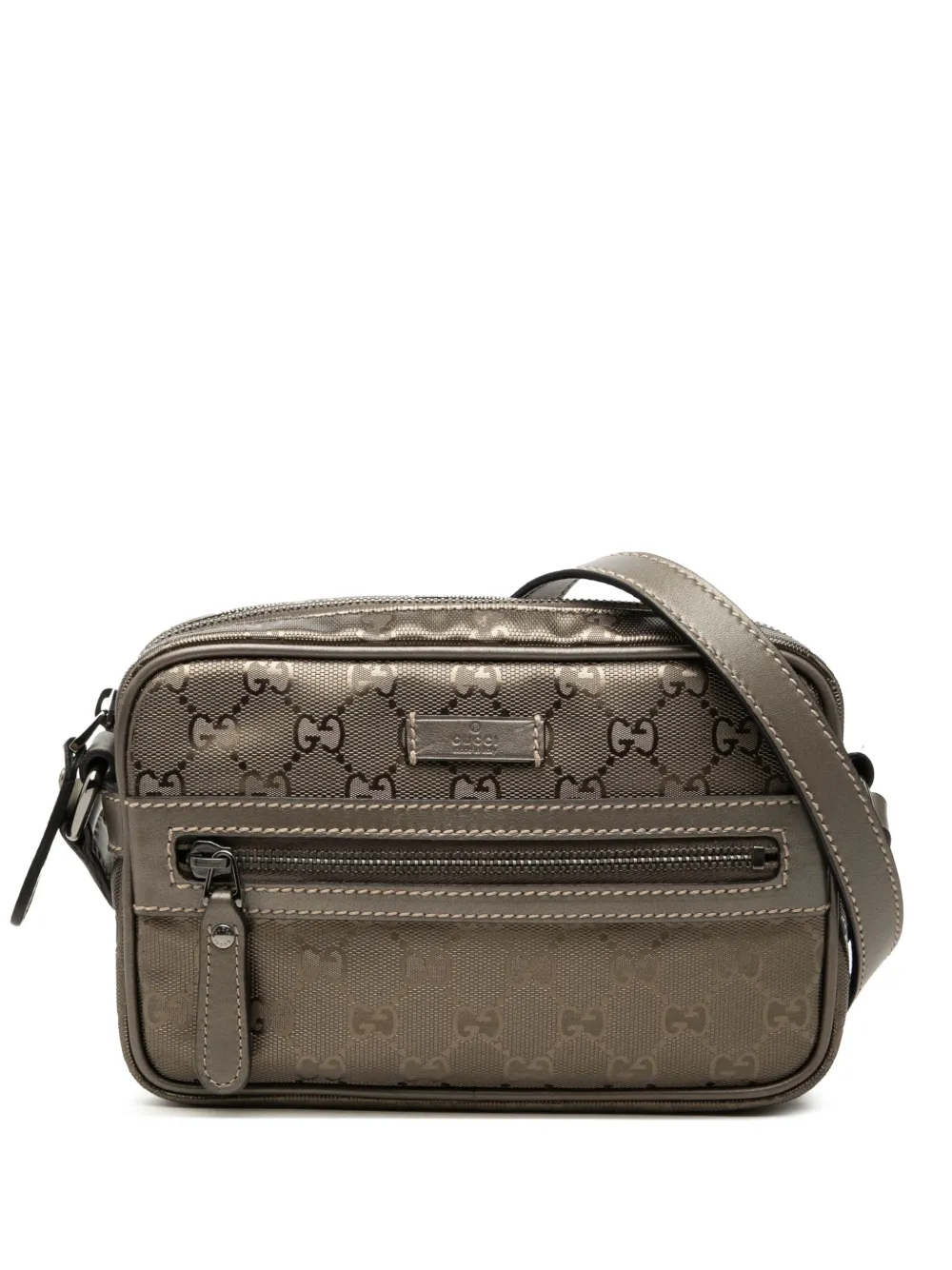 Gucci Pre-Owned 2000-2015 GG Imprime crossbody bag - Marrone