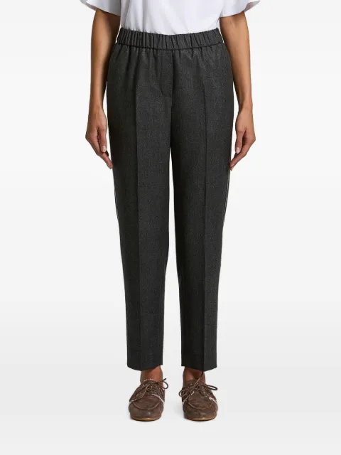 Peserico pantalones con pretina elástica