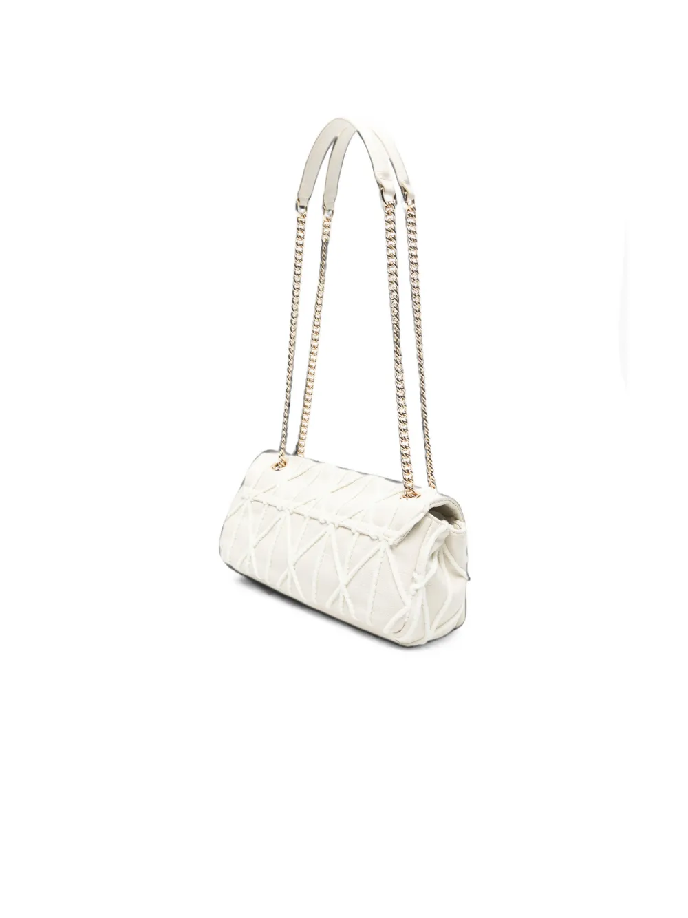 ERMANNO FIRENZE small Belen leather shoulder bag Beige