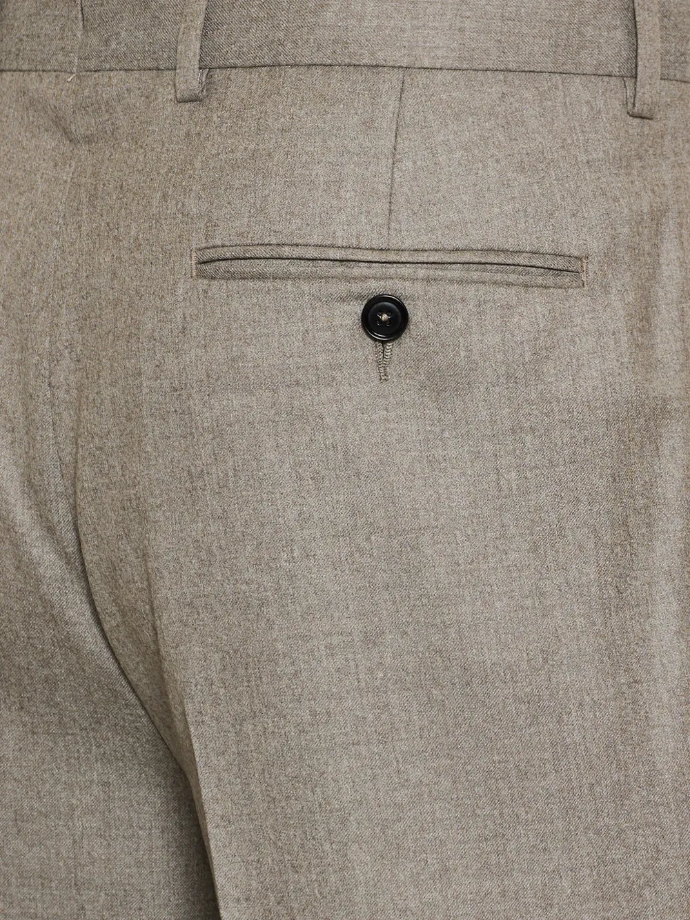 Zegna pressed-crease formal trousers Grijs