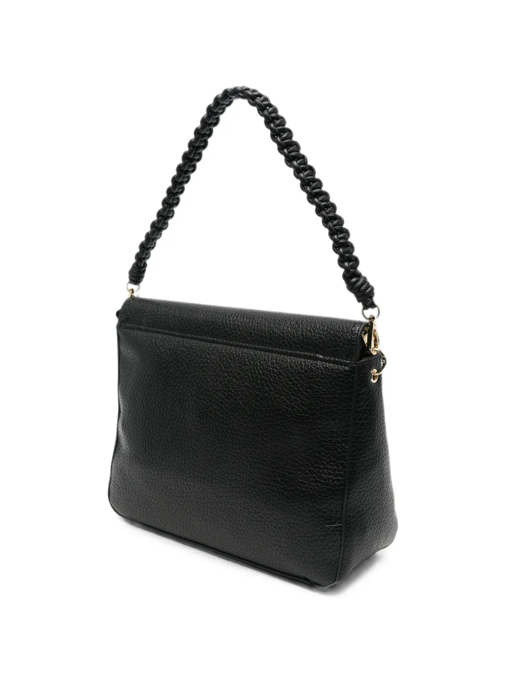 ERMANNO FIRENZE grained-leather shoulder bag Zwart