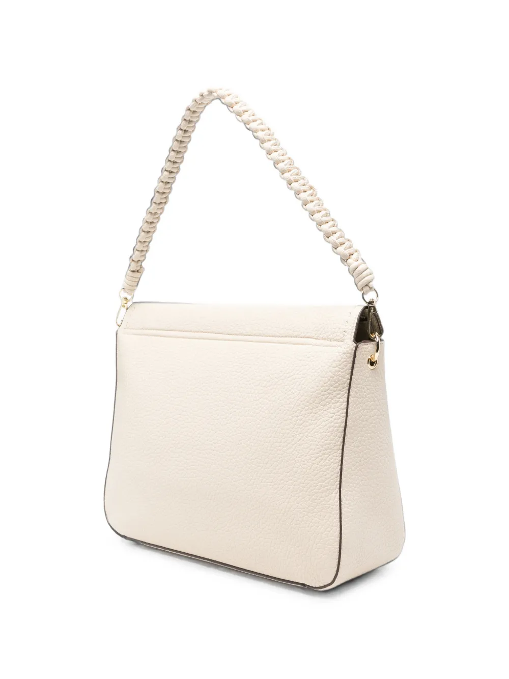 ERMANNO FIRENZE Shopper met gevlochten band Beige