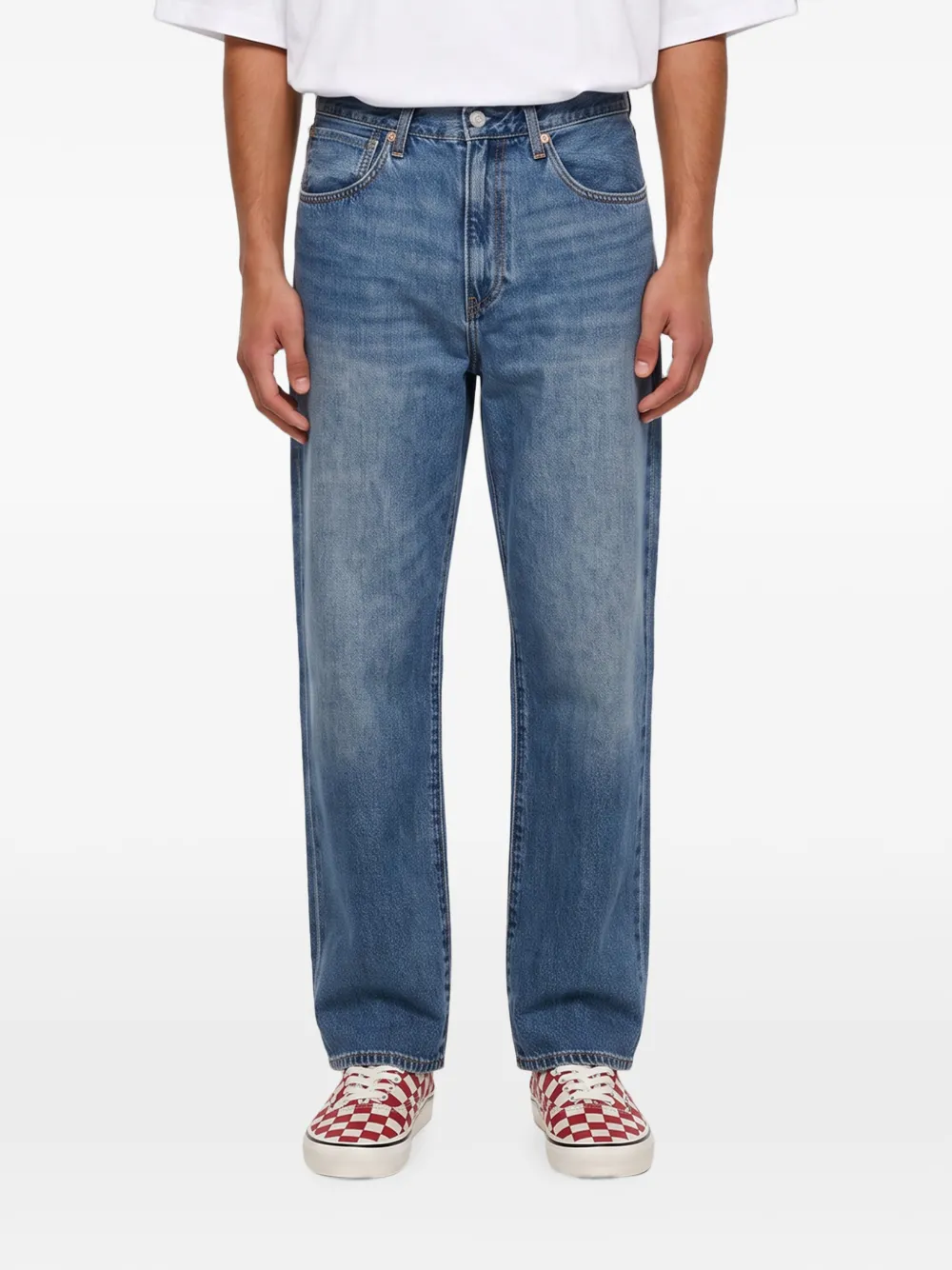 Levi's Marker ruimvallende jeans Blauw