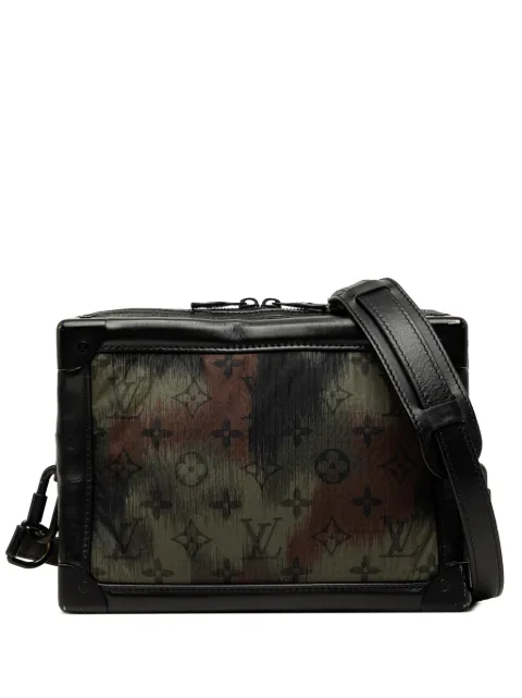 Louis Vuitton Pre-Owned 2020 Monogram Camouflage Nylon Soft Trunk crossbody bag