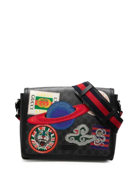 Gucci Pre-Owned 2000-2015 GG Supreme Web Night Courrier crossbody bag