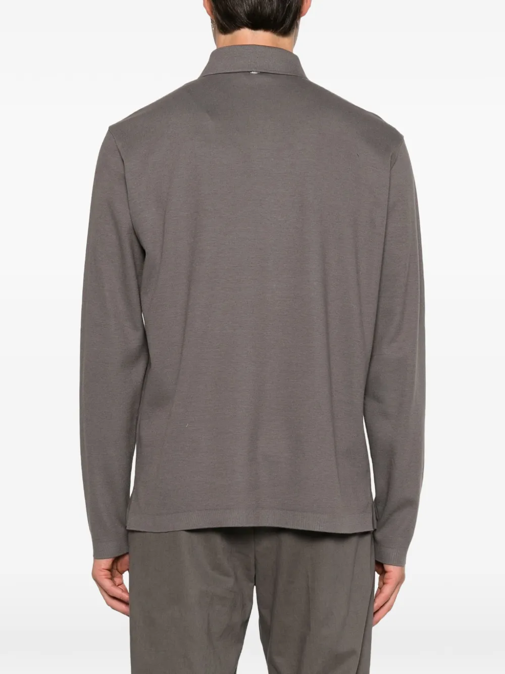 Herno Poloshirt met lange mouwen Beige