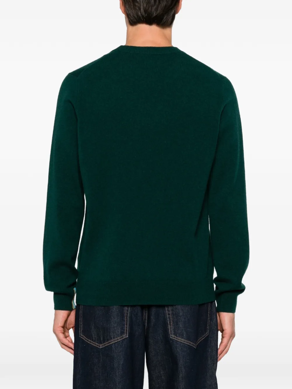 Paul Smith Kasjmier trui met ronde hals Groen