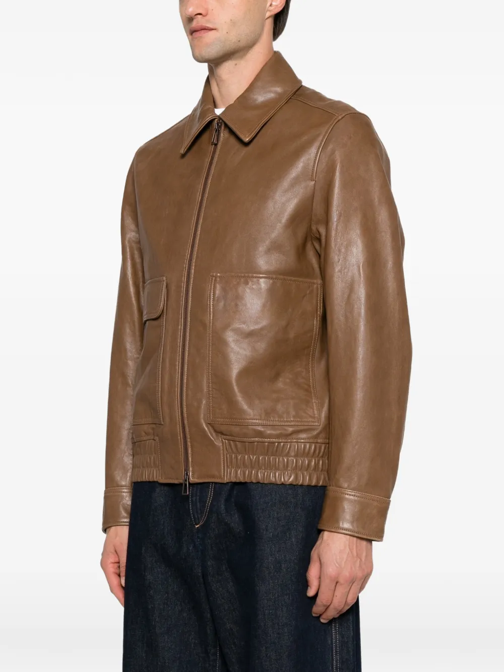 PS Paul Smith Leren jack Bruin
