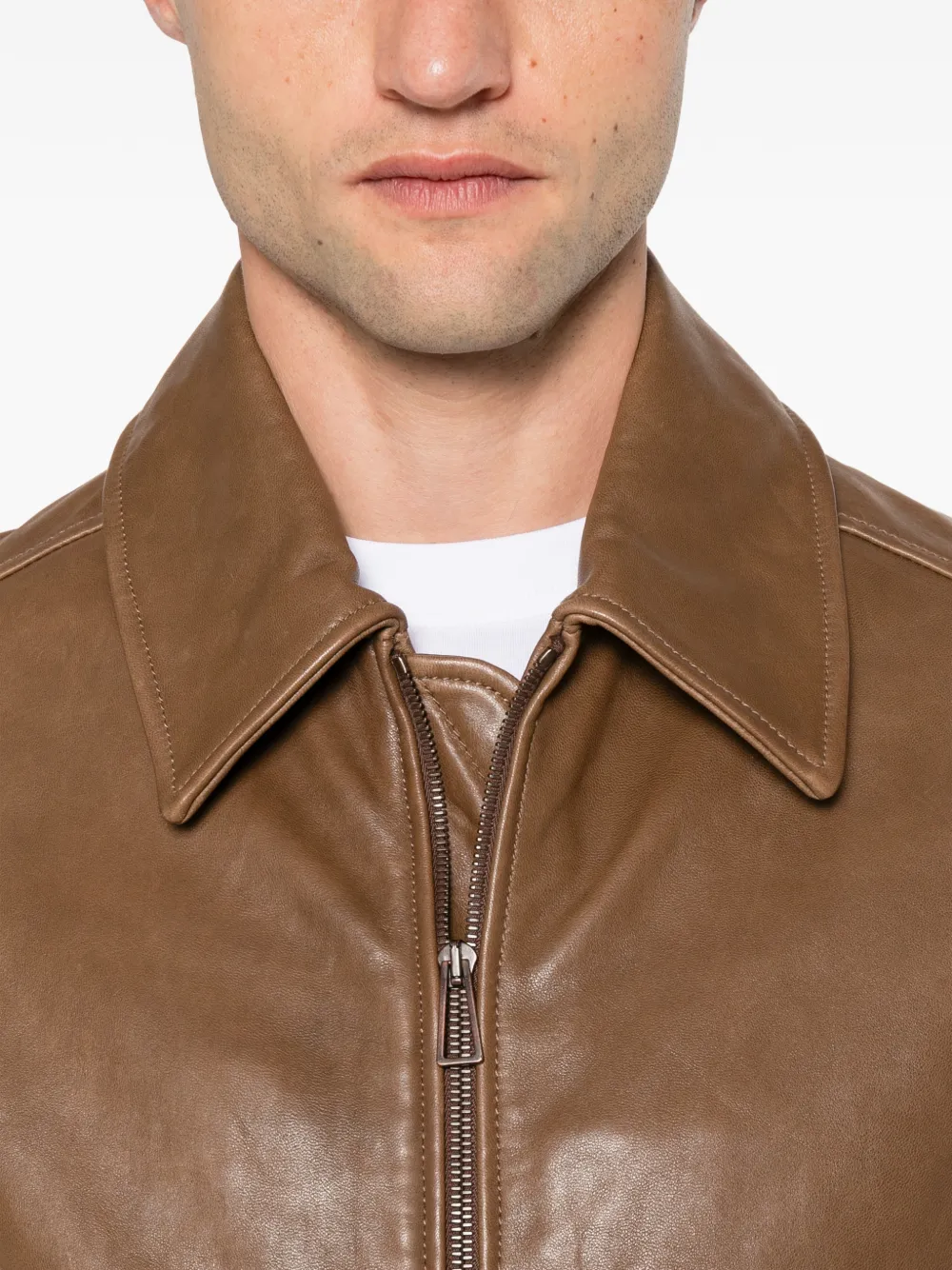 PS Paul Smith Leren jack Bruin