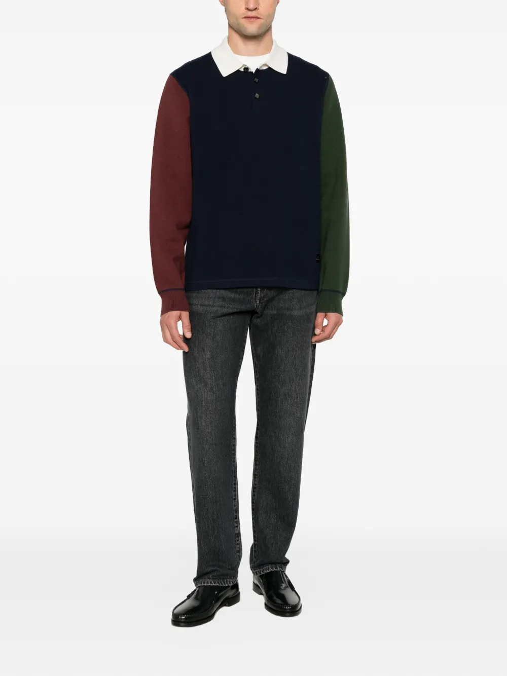 PS Paul Smith Trui met colourblocking Blauw