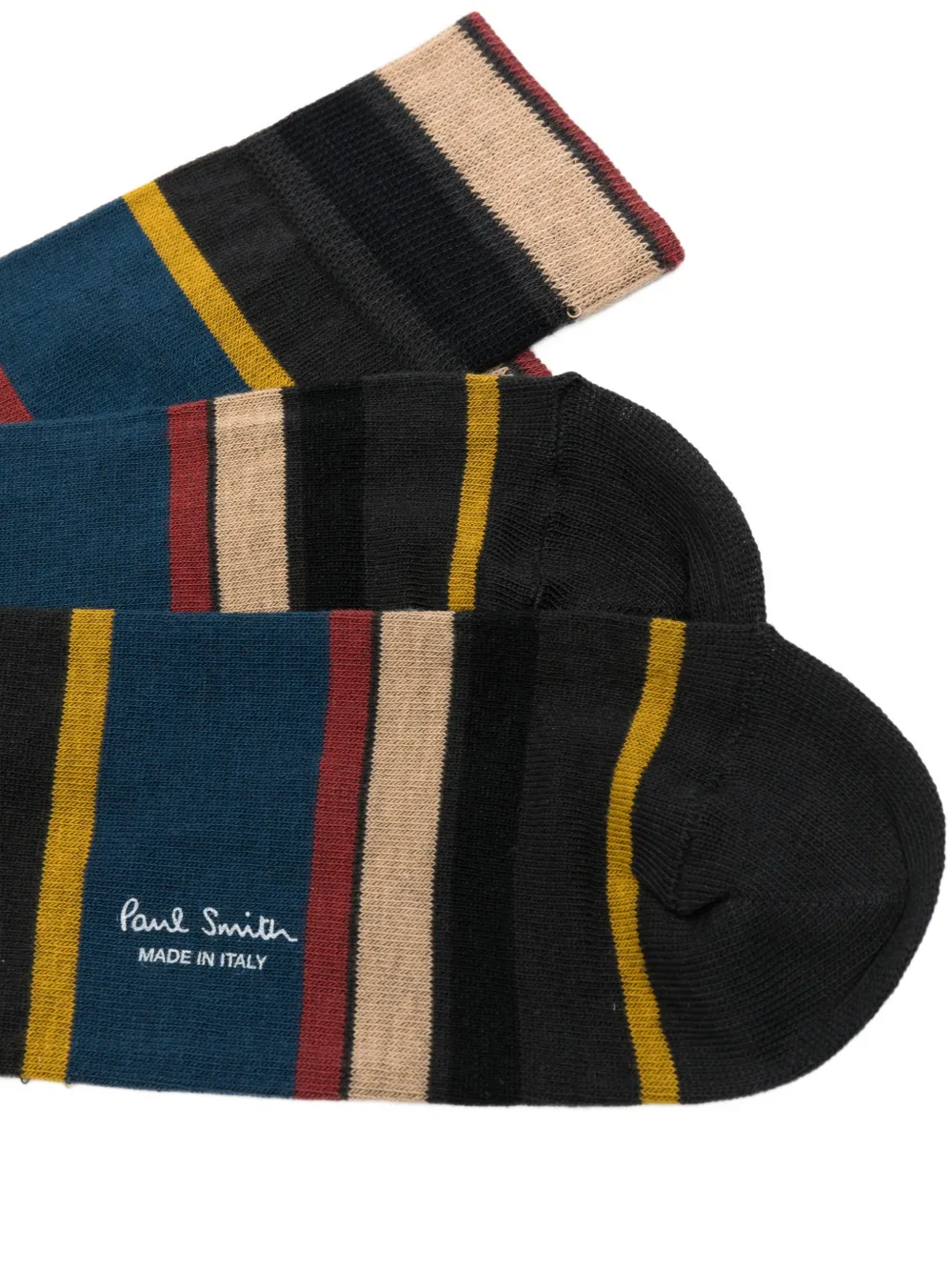Paul Smith Stripe socks Zwart