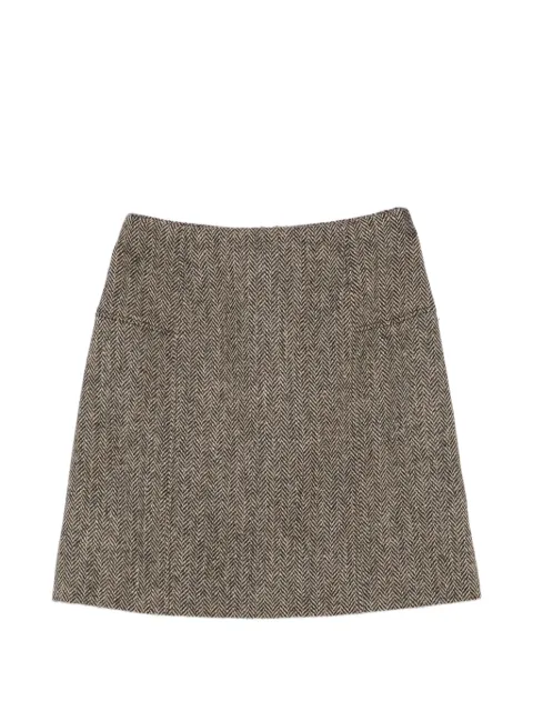 Paul Smith falda corta con motivo pied de poule