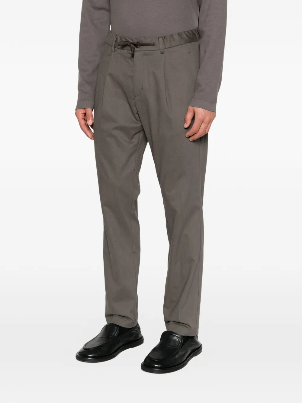 Herno Broek met trekkoord Beige