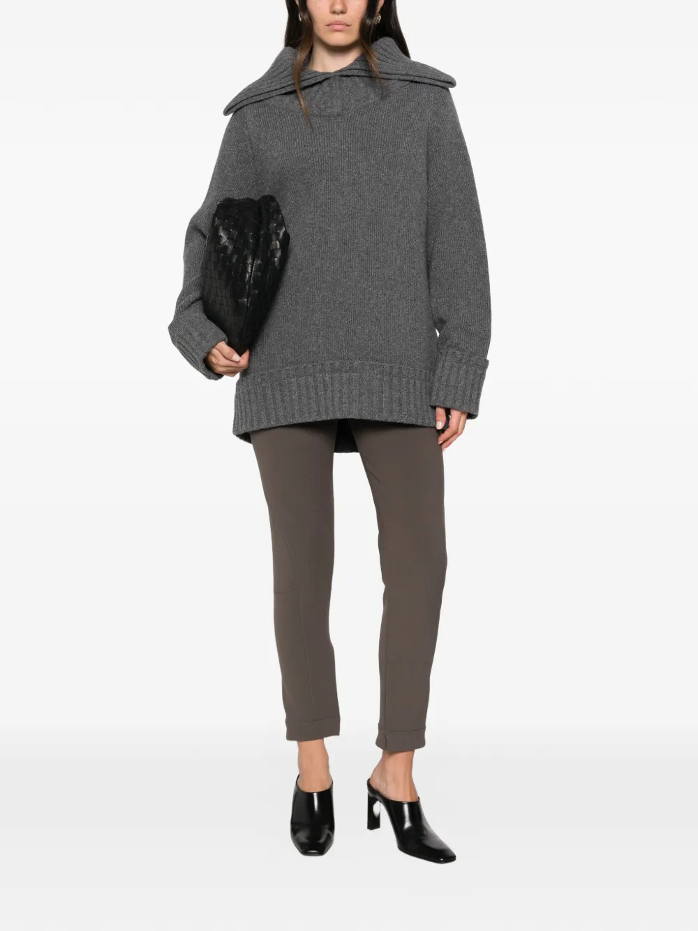 Victoria Beckham Skinny broek Groen