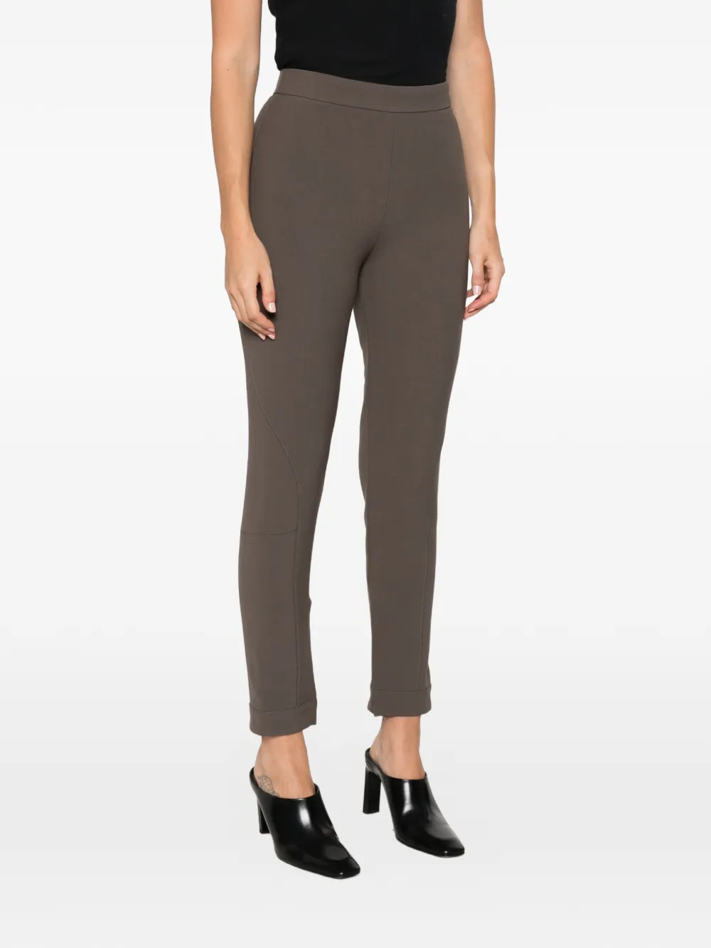 Victoria Beckham Skinny broek Groen