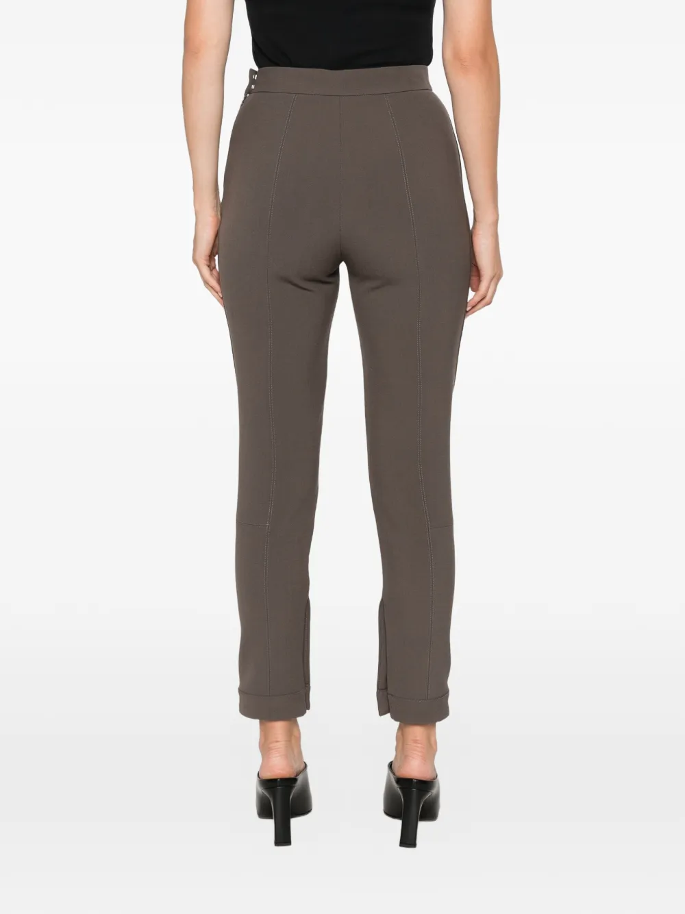 Victoria Beckham Skinny broek Groen