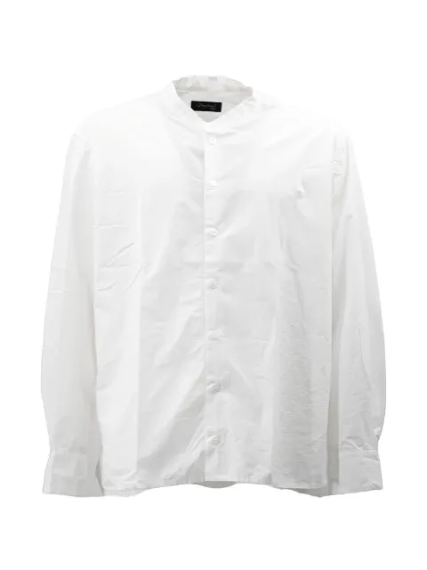 Bergfabel band-collar long-sleeve shirt