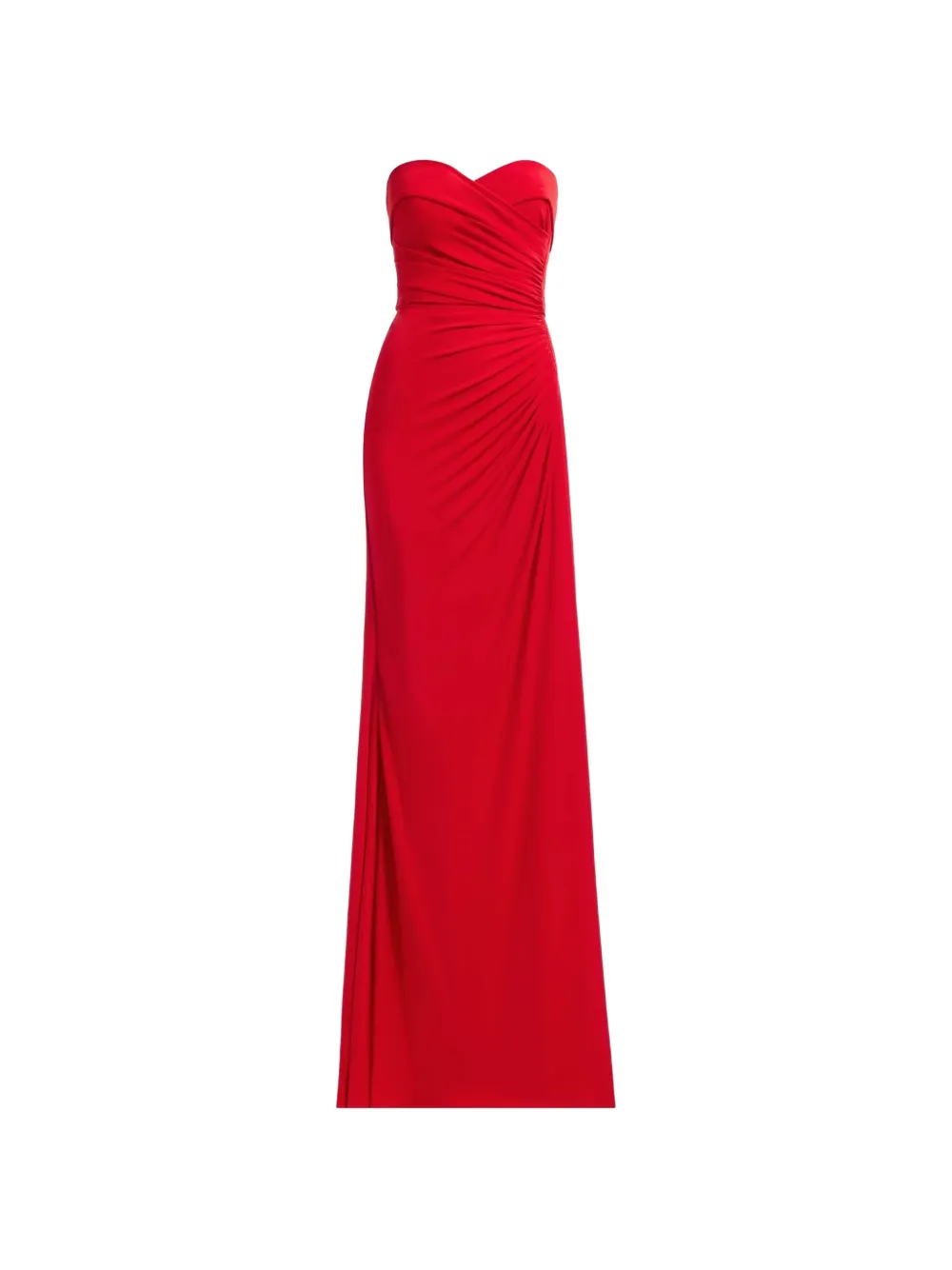 Elie Saab strapless draped maxi dress · 38