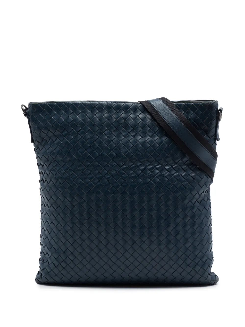 Bottega Veneta Pre-Owned 2011 Nappa Intrecciato VN crossbody bag - Blu