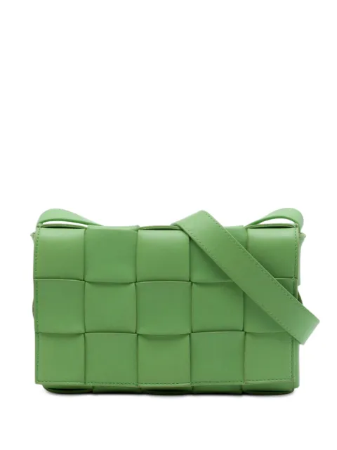 Bottega Veneta Pre-Owned Intrecciato Cassette crossbody-taske i nappalæder fra 2012-2026
