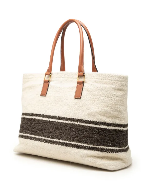 Celine Pre-Owned 2020 Canvas Plein Soleil Horizontal Cabas Tote 