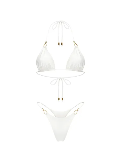 KOROBEYNIKOV hook-embellished bikini