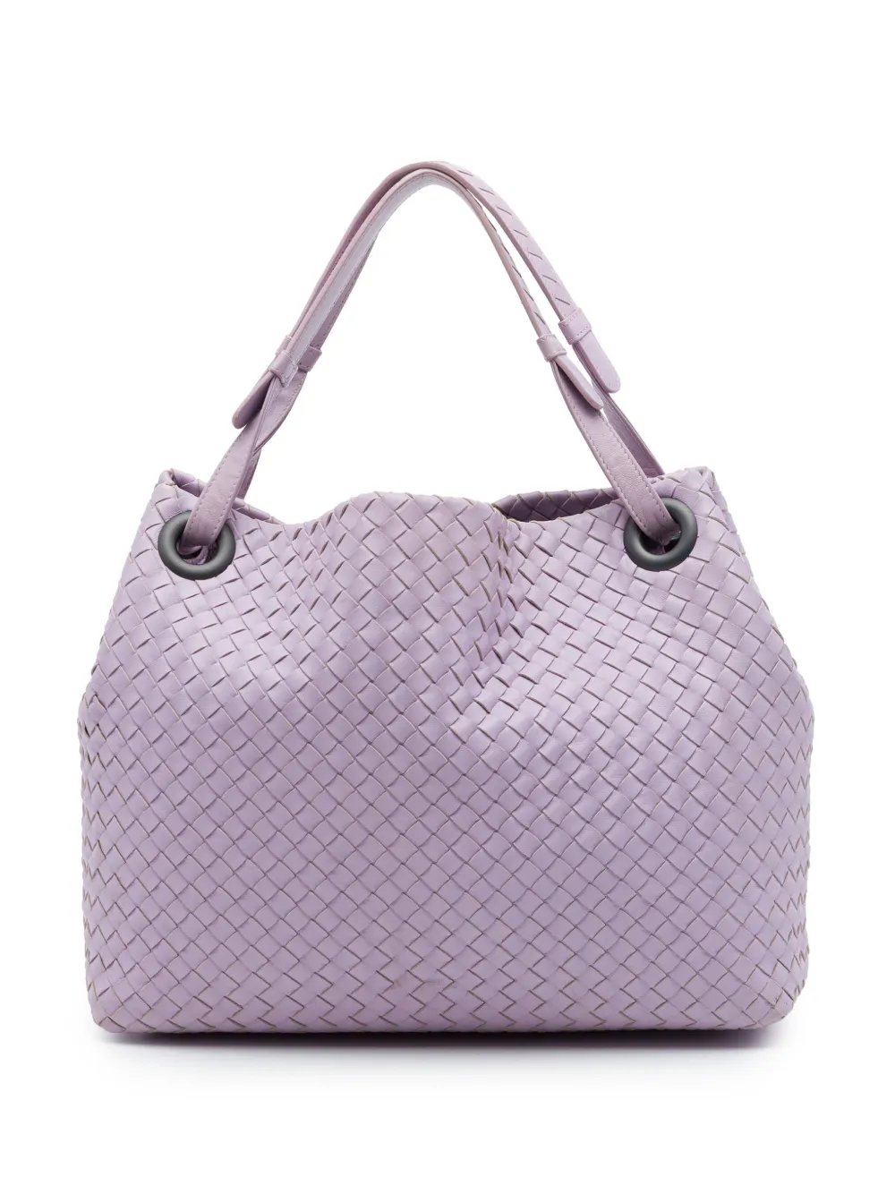 Bottega Veneta Pre-Owned 2012-2026 Medium Nappa Intrecciato Garda tote bag - Viola