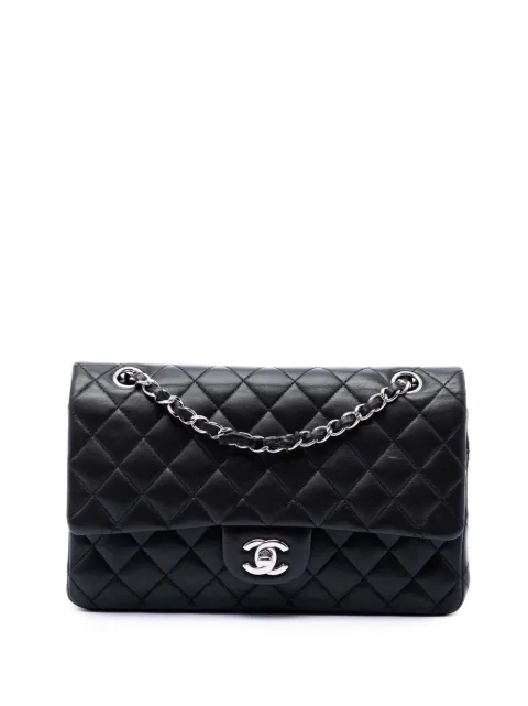 CHANEL Pre-Owned 2009-2010 Medium Classic Lambskin Double Flap shoulder bag