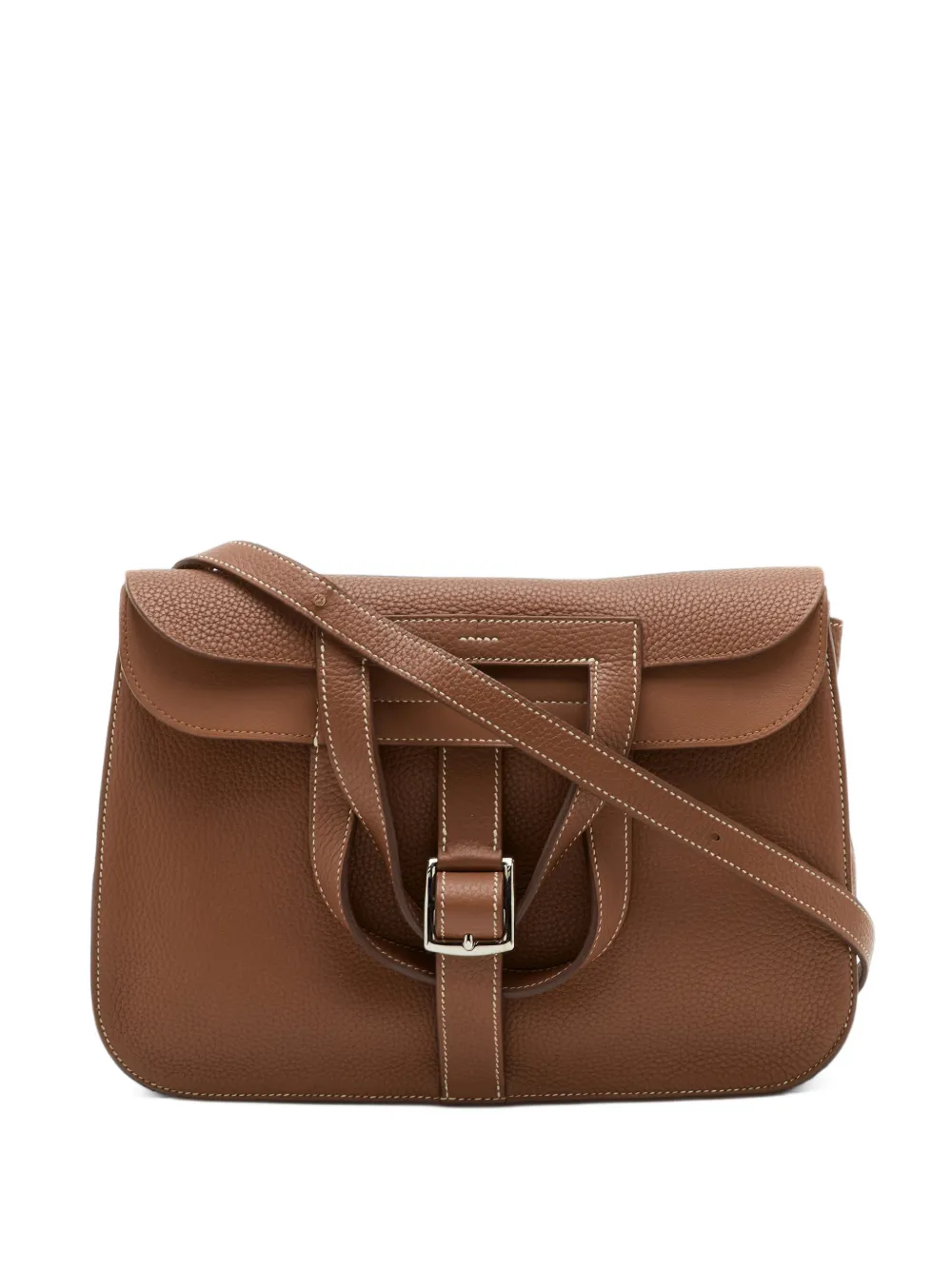 Hermès Pre-Owned 2018 31 Halzan shoulder bag - Marrone