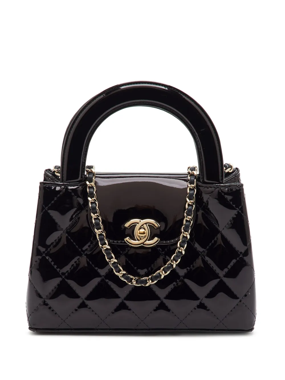 CHANEL Pre-Owned nano Kelly quilted shoulder bag - Nero