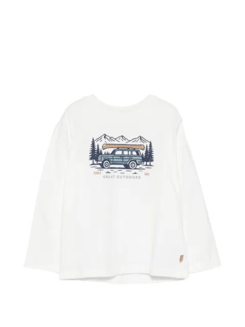 LARANJINHA graphic-print long-sleeve T-shirt