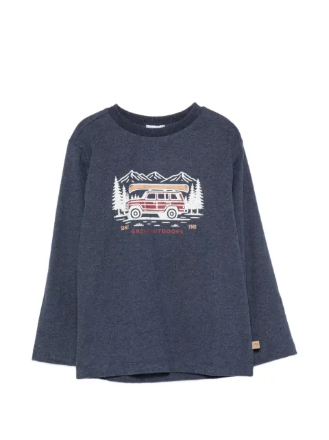 LARANJINHA graphic-print long-sleeved T-shirt