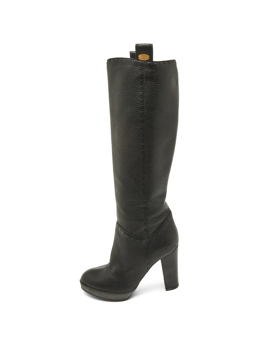 Fendi Pre-Owned bottes Selleria hauteur genou - Noir Fendi Pre-Owned bottes Selleria hauteur genou - Noir