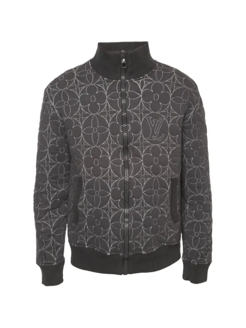 Louis Vuitton Pre-Owned Monogram Flower bomber jacket