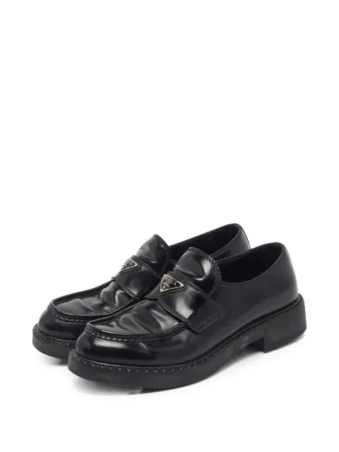 Prada Pre-Owned leather loafers
